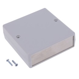 1 pcs : 1593ARALGY - Box Plastic Gray Split Sides and End Panel(s) 2.990' L x 2.910' W (75.95mm x 73.91mm) X 1.060' (26.92mm)