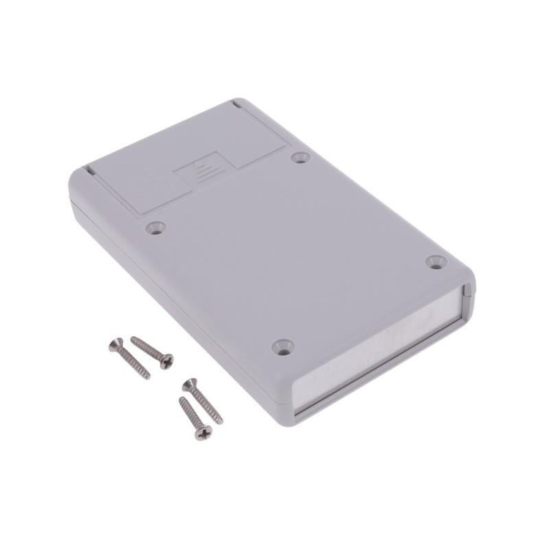 1 pcs : 1593TALGY - Box Plastic Gray Split Sides and End Panel(s) 4.410' L x 2.620' W (112.01mm x 66.55mm) X 0.830' (21.08mm)