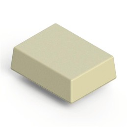 1 pcs : 032W,AL - Box Plastic, ABS Almond Hand Held, Cover Included 4.380' L x 3.250' W (111.25mm x 82.55mm) X 1.400' (35.56mm)