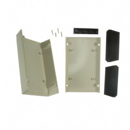 1 pcs : A27,AL - Box Plastic, ABS Almond Split Sides and End Panel(s) 5.310' L x 3.350' W (134.87mm x 85.09mm) X 1.500' (38.10mm