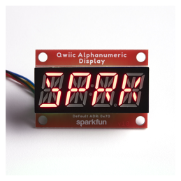 1 pcs : COM-16916 - QWIIC ALPHANUMERIC DISPLAY RED