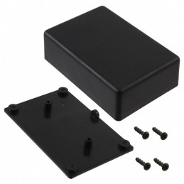 1 pcs : CU-789 - Box Plastic, ABS Black Cover Included 3.047' L x 2.047' W (77.39mm x 51.99mm) X 0.900' (22.86mm)