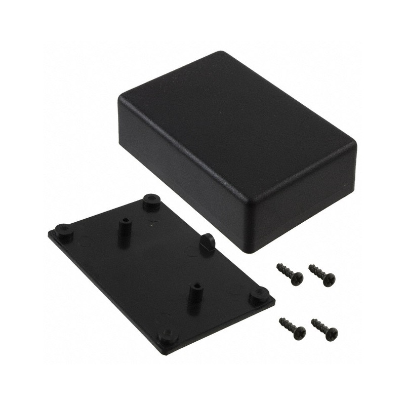 1 pcs : CU-789 - Box Plastic, ABS Black Cover Included 3.047' L x 2.047' W (77.39mm x 51.99mm) X 0.900' (22.86mm)