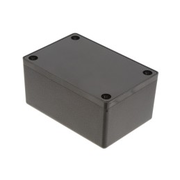 1 pcs : CU-790 - Box Plastic, ABS Black Cover Included 3.079' L x 2.079' W (78.21mm x 52.81mm) X 1.500' (38.10mm)