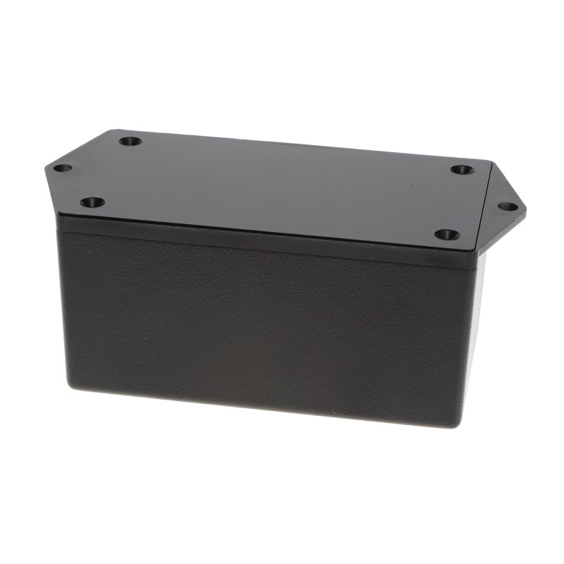 1 pcs : CU-793-MB - Box Plastic, ABS Black Cover Included 4.105' L x 2.230' W (104.27mm x 56.64mm) X 2.000' (50.80mm)