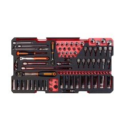 1 pcs - Bahco 194 Piece Engineers Tool Kit with Box
