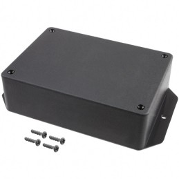 1 pcs : CU-389-MB - Box Plastic, ABS Black Cover Included 5.072' L x 3.572' W (128.83mm x 90.73mm) X 1.590' (40.39mm)