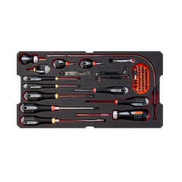 1 pcs - Bahco 194 Piece Engineers Tool Kit with Box