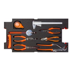 1 pcs - Bahco 194 Piece Engineers Tool Kit with Box