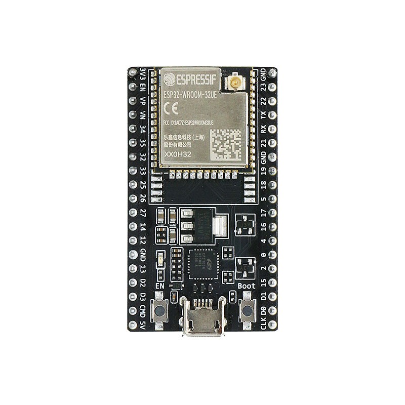 1 pcs : ESP32-DEVKITC-32UE - ESP32-WROOM-32UE 4MB FLASH