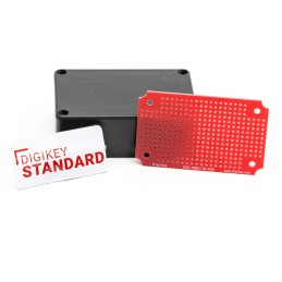 1 pcs : DKS-PB03-75 - Box Plastic, ABS Black Cover Included, Lid 3.000' L x 1.900' W (76.20mm x 48.26mm) X