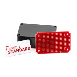 1 pcs : DKS-PB03-87 - Box Plastic, ABS Black Cover Included, Lid 3.000' L x 1.900' W (76.20mm x 48.26mm) X