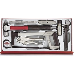 1 pcs - Teng Tools 140 Piece Automotive Tool Kit with Case