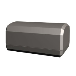 1 pcs : S3A-201209 - Box Plastic, ABS Black Hand Held, Cover Included 2.000' L x 1.250' W (50.80mm x 31.75mm) X 0.950' (24.13mm)