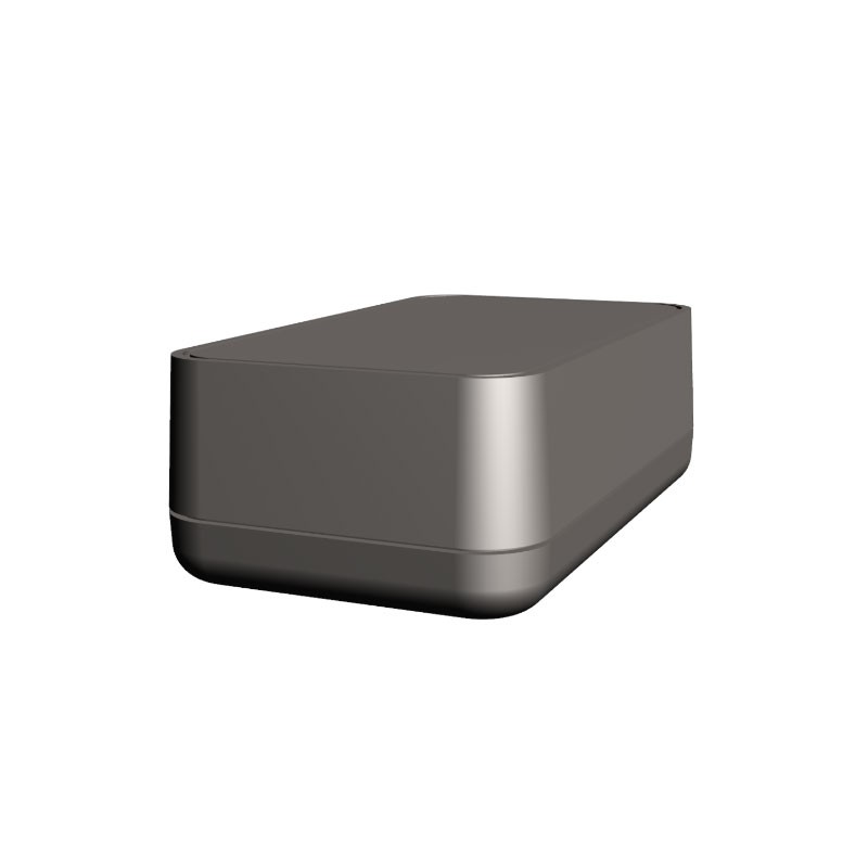 1 pcs : S3A-301810 - Box Plastic, ABS Black Hand Held, Cover Included 3.000' L x 1.750' W (76.20mm x 44.45mm) X 1.000' (25.40mm)