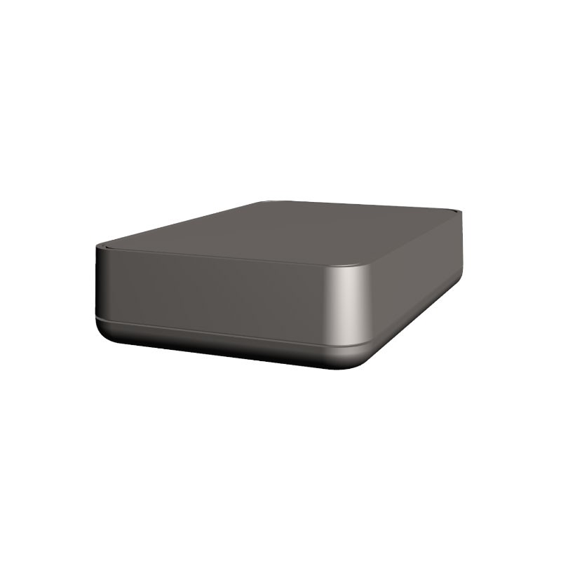 1 pcs : S3A-362408 - Box Plastic, ABS Black Hand Held, Cover Included 3.600' L x 2.400' W (91.44mm x 60.96mm) X 0.800' (20.32mm)