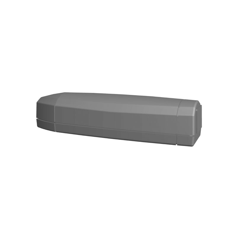 1 pcs : P3A-401108 - Box Plastic, ABS Black Hand Held, Cover Included 3.880' L x 1.095' W (98.55mm x 27.81mm) X 0.895' (22.73mm)