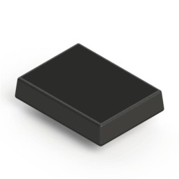 1 pcs : 031I,BK - Box Plastic, ABS Black Hand Held, Cover Included 4.380' L x 3.250' W (111.25mm x 82.55mm) X 0.900' (22.86mm)