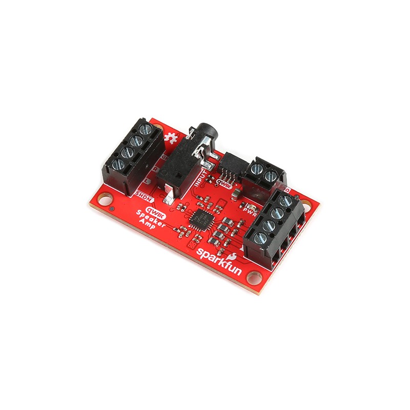 1 pcs : DEV-20690 - SPARKFUN QWIIC SPEAKER AMP