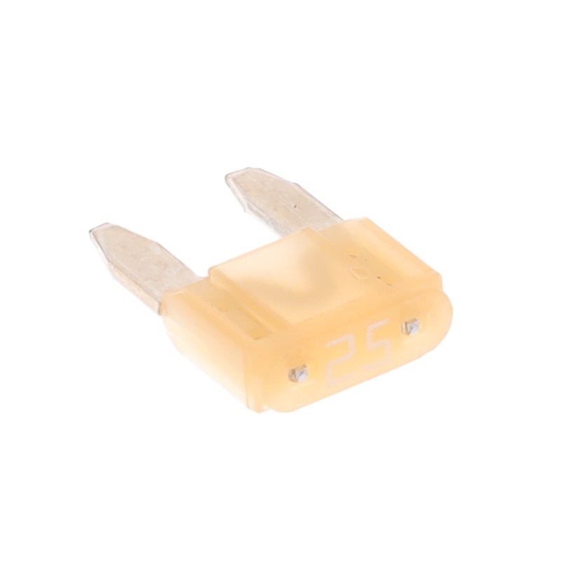 1 pcs : 0297025.H - FUSE AUTO 25A 32VDC BLADE MINI