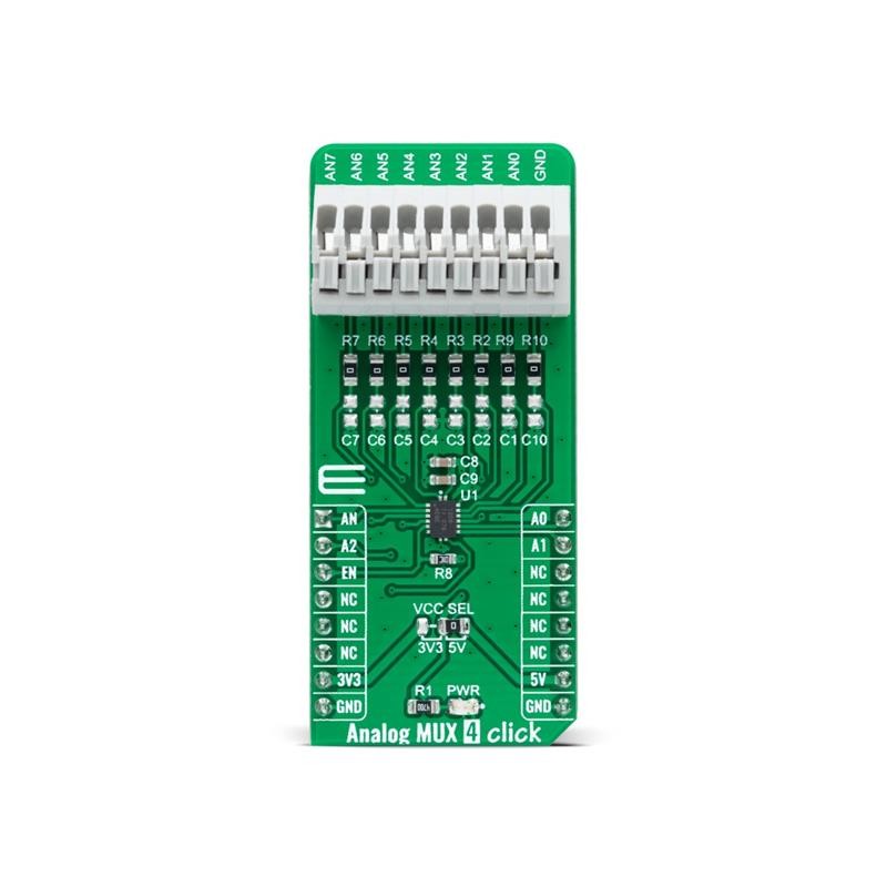 1 pcs : MIKROE-4795 - ANALOG MUX 4 CLICK