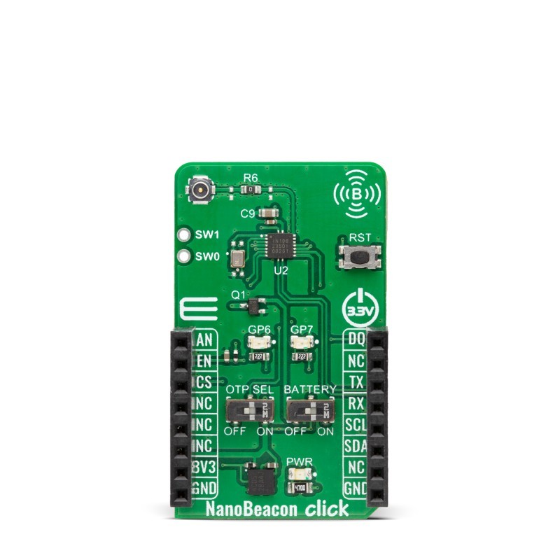 1 pcs : MIKROE-5794 - NANOBEACON CLICK