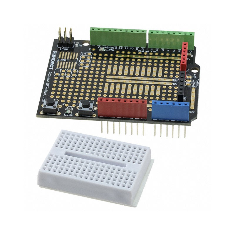 1 pcs : DFR0019 - PROTOTYPING SHIELD FOR ARDUINO