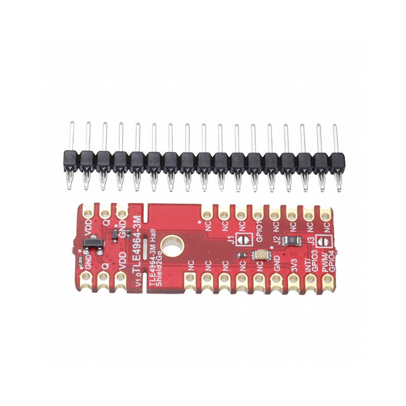 1 pcs : S2GOHALLTLE49643MTOBO1 - TLE4964-3M HALL SENSE SHIELD2GO