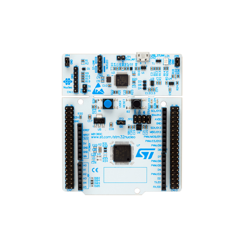 1 pcs : NUCLEO-G0B1RE - NUCLEO-64 STM32G0B1RE EVAL BRD