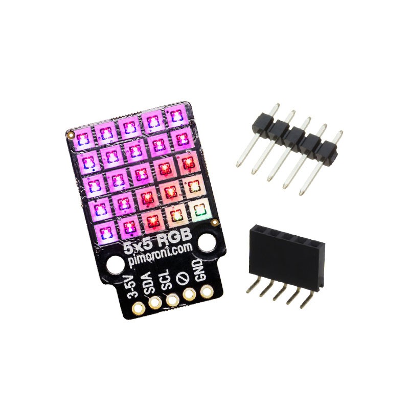 1 pcs : PIM435 - 5X5 RGB MATRIX BREAKOUT
