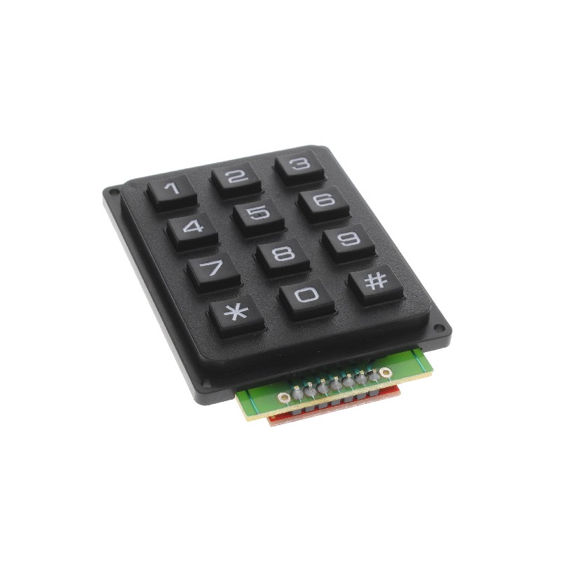 1 pcs : COM-15290 - QWIIC KEYPAD - 12 BUTTON