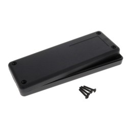 1 pcs : HH-3464 - Box Plastic, ABS Black Hand Held, Split Sides 5.500' L x 2.000' W (139.70mm x 50.80mm) X 0.800' (20.32mm)