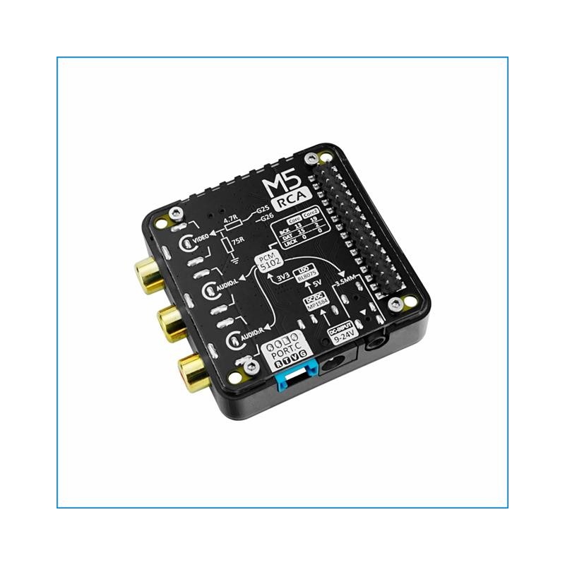 1 pcs : M125 - RCA AUDIO/VIDEO COMPOSITE MODULE