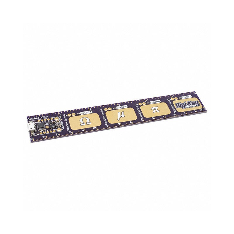 1 pcs : 4319 - PYRULER WITH EMBEDDED TRINKET M0