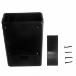 1 pcs : HP-3663-B - Box Plastic, ABS Black Hand Held, Split Sides and End Panel(s) 4.409' L x 2.618' W (111.99mm x 66.50mm) X 1.