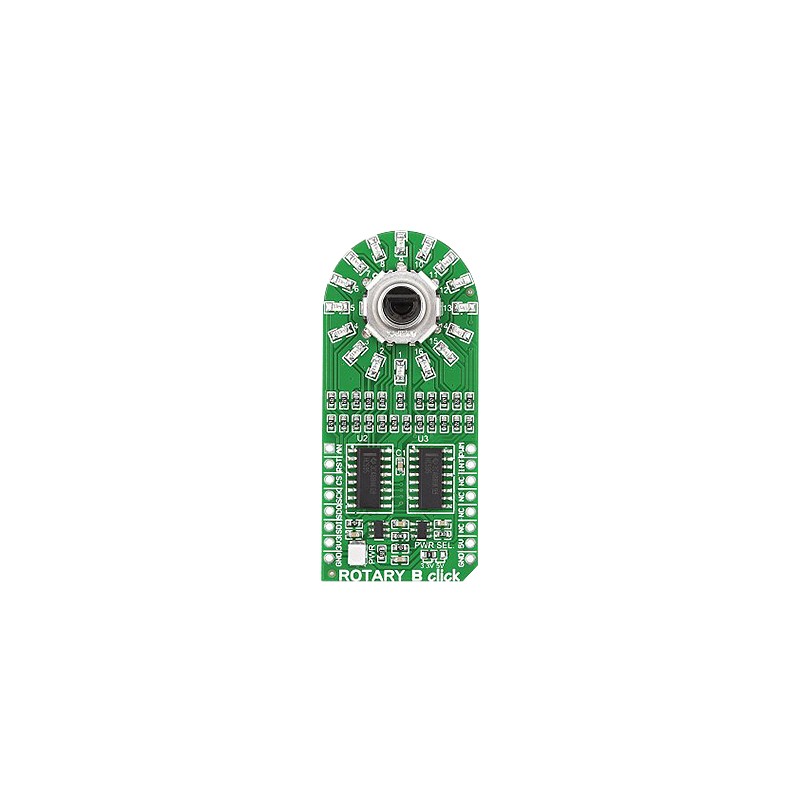1 pcs : MIKROE-1824 - DEV BOARD ROTARY B CLICK