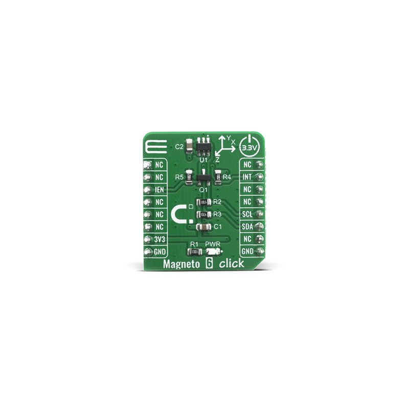 1 pcs : MIKROE-4139 - MAGNETO 6 CLICK