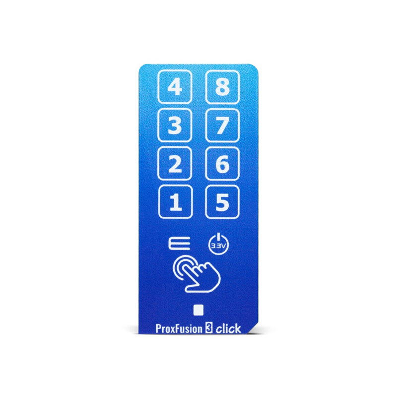 1 pcs : MIKROE-4469 - PROXFUSION 3 CLICK