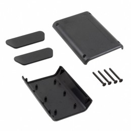 1 pcs : PC-11535 - Box Plastic, ABS Black Hand Held, Split Sides and End Panel(s) 5.004' L x 3.800' W (127.10mm x 96.52mm) X 1.5