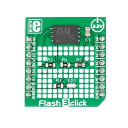 1 pcs : MIKROE-2374 - FLASH 3 CLICK