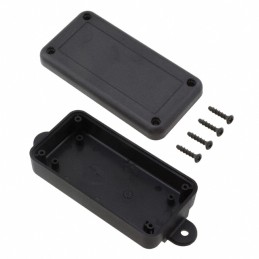 1 pcs : PT-11630-MB - Box Plastic, ABS Black Split Sides 4.000' L x 2.062' W (101.60mm x 52.37mm) X 1.140' (28.96mm)