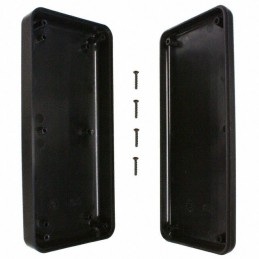 1 pcs : PT-11670 - Box Plastic, ABS Black Split Sides 6.500' L x 2.875' W (165.10mm x 73.03mm) X 1.130' (28.70mm)