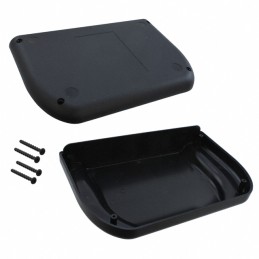 1 pcs : PT-11785 - Box Plastic, ABS Black Split Sides 7.512' L x 5.010' W (190.80mm x 127.25mm) X 1.761' (44.73mm)