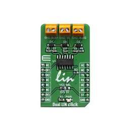 1 pcs : MIKROE-3870 - DUAL LIN CLICK
