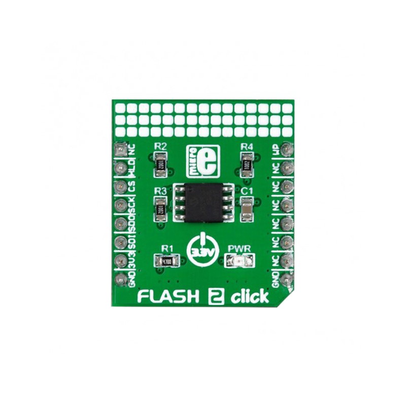 1 pcs : MIKROE-2267 - FLASH 2 CLICK