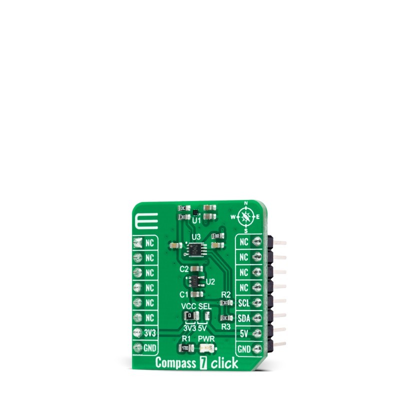 1 pcs : MIKROE-5190 - COMPASS 7 CLICK