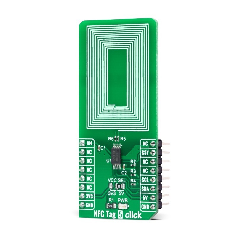1 pcs : MIKROE-5230 - NFC TAG 5 CLICK