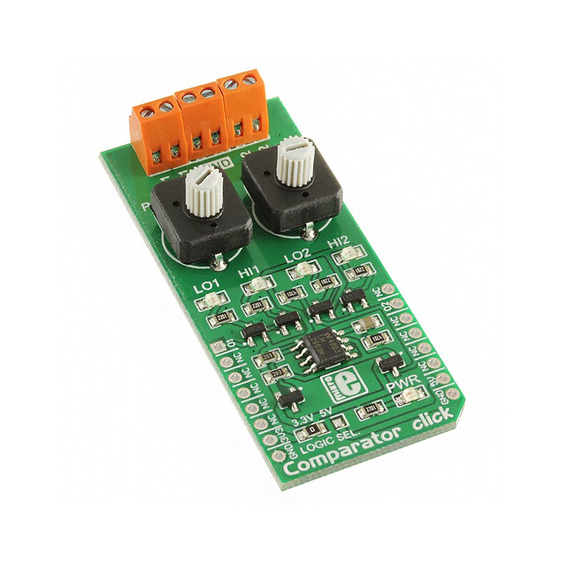 1 pcs : MIKROE-1915 - BOARD DUAL COMPARATOR CLICK