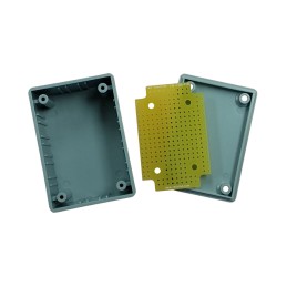 1 pcs : G10-7100 - Box Plastic, ABS Gray Cover Included 2.600' L x 1.800' W (66.04mm x 45.72mm) X 1.400' (35.56mm)