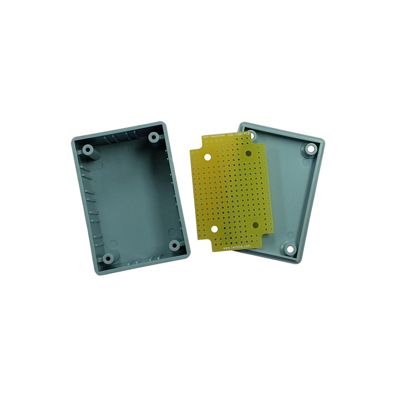 1 pcs : G10-7100 - Box Plastic, ABS Gray Cover Included 2.600' L x 1.800' W (66.04mm x 45.72mm) X 1.400' (35.56mm)